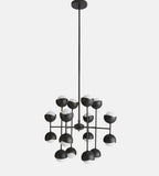 Seed Blackened Brass Chandelier 63-Inchh