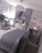 Round Crystal Ring Chandelier in Silver / gold Finish for Lowg-Ceiling