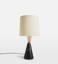 Marble Table Lamp in Antiqued Brass - Erhaus product image 1
