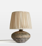 Ceramic Table Lamp with Linen Shade - Erhaus product image 3