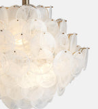 Elba Glass Large Chandelier