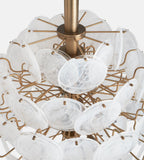 Elba Glass Large Chandelier