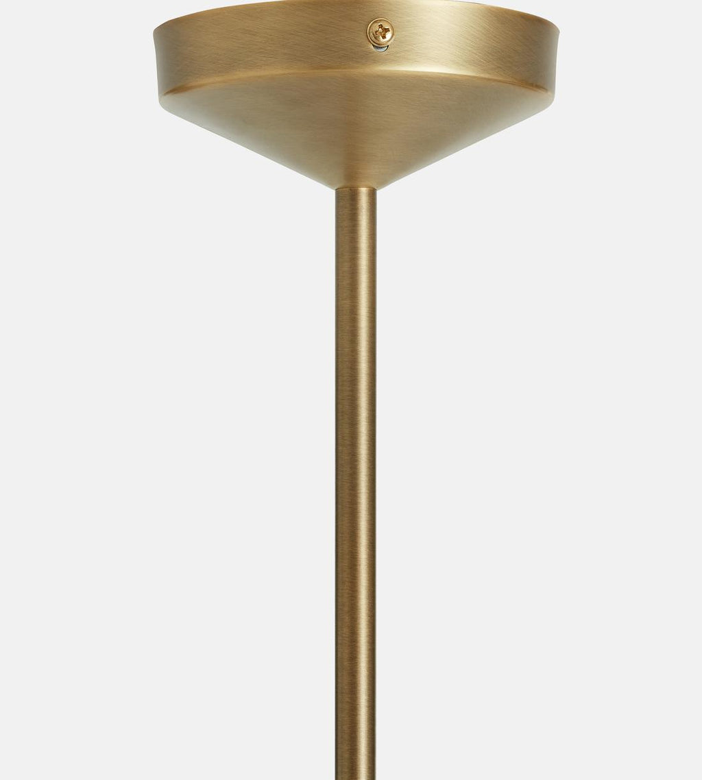 Spindle Glass Chandelier 35.4-Inchw