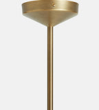 Spindle Glass Chandelier 35.4-Inchw