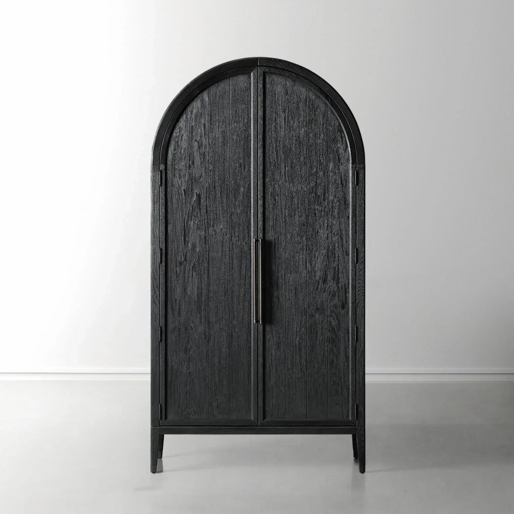 Hattie Accent Cabinet in Oak 36-Inchw 46-Inchw