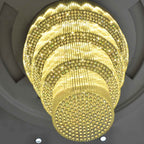 Large Long Crystal Chandelier