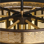 Marble Alabaster Lorry Multi-Layer Classic Chandelier