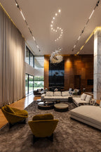 Modern Artistic Golden Dragon Egg Glass Pendant Ceiling Light for Dining Room