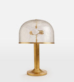 Aged Brass Glass Accent Table Lamp - Erhaus product image 3