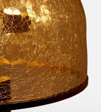 Aged Brass Glass Accent Table Lamp - Erhaus product image 4