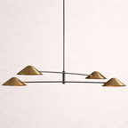 Simms 4-Light Linear Chandelier