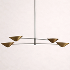 Simms 4-Light Linear Chandelier
