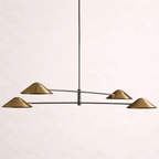 Simms 4-Light Linear Chandelier