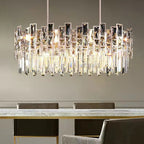 Exclusive Designer Crystal Chandelier for Modern Living Room Luxury Dining Room Ceiling Lamp