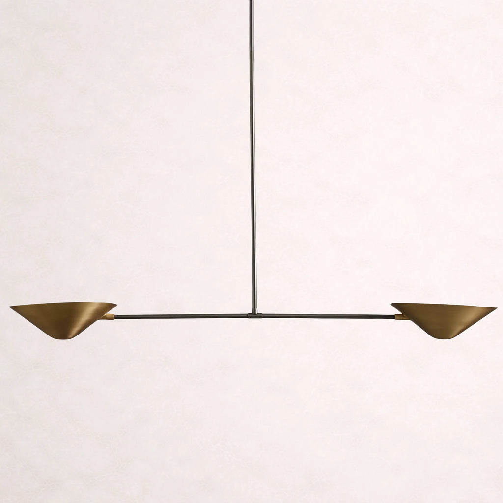 Simms 2-Light Linear Chandelier