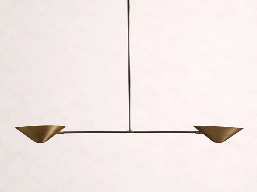 Simms 2-Light Linear Chandelier