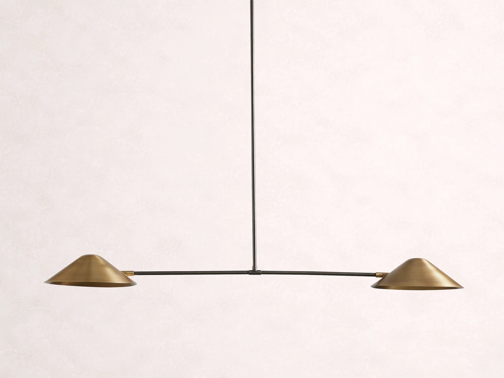 Simms 2-Light Linear Chandelier