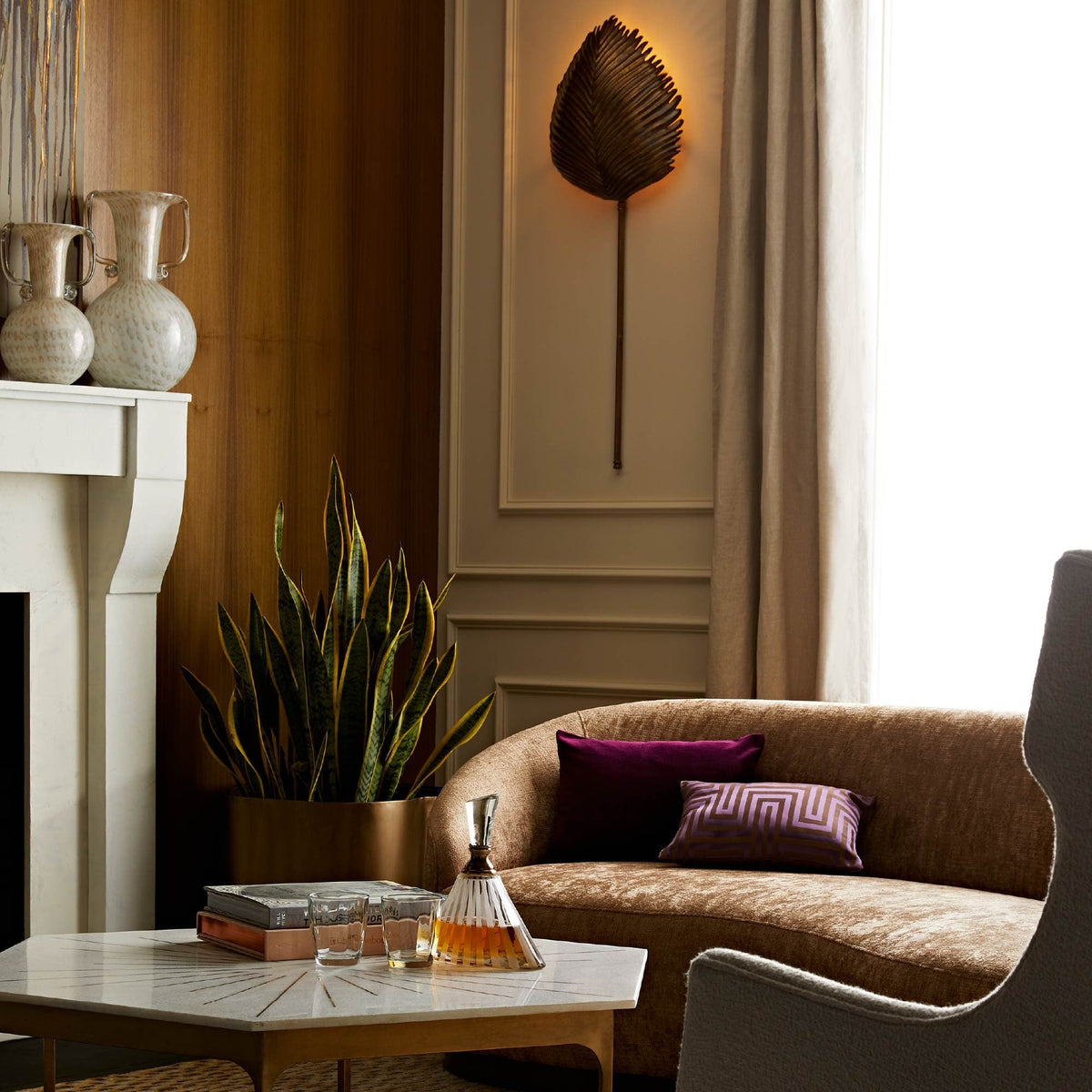 Myrtle Wall Sconce 44367 room scene