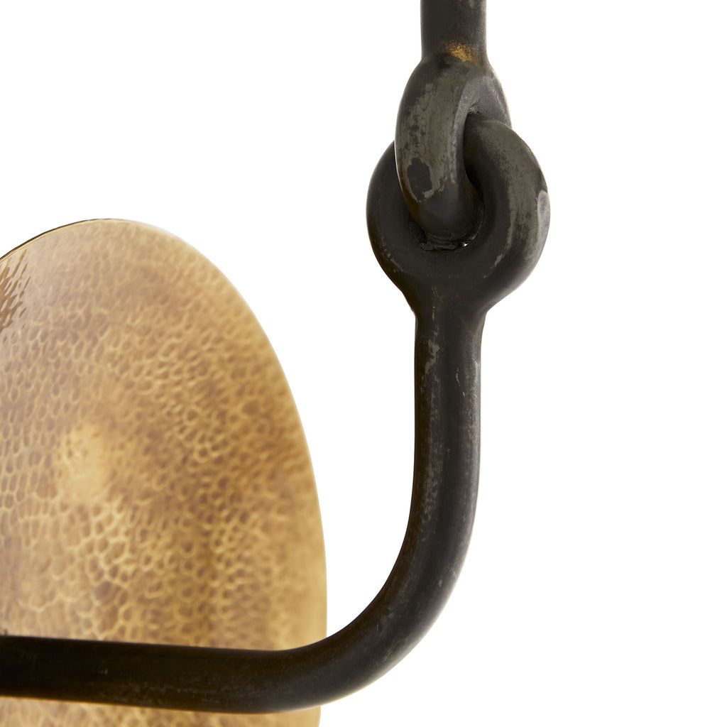Giles Wall Sconce 44749-554 detail view