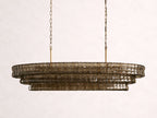 Ghiaccio Oval Chandelier