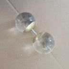 Modern 2 / 3 Ring Glass Ball Chandelier for Low-Ceiling