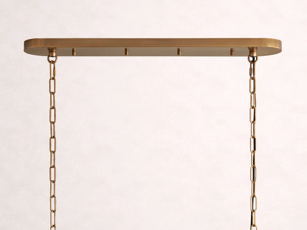 Ghiaccio Oval Chandelier