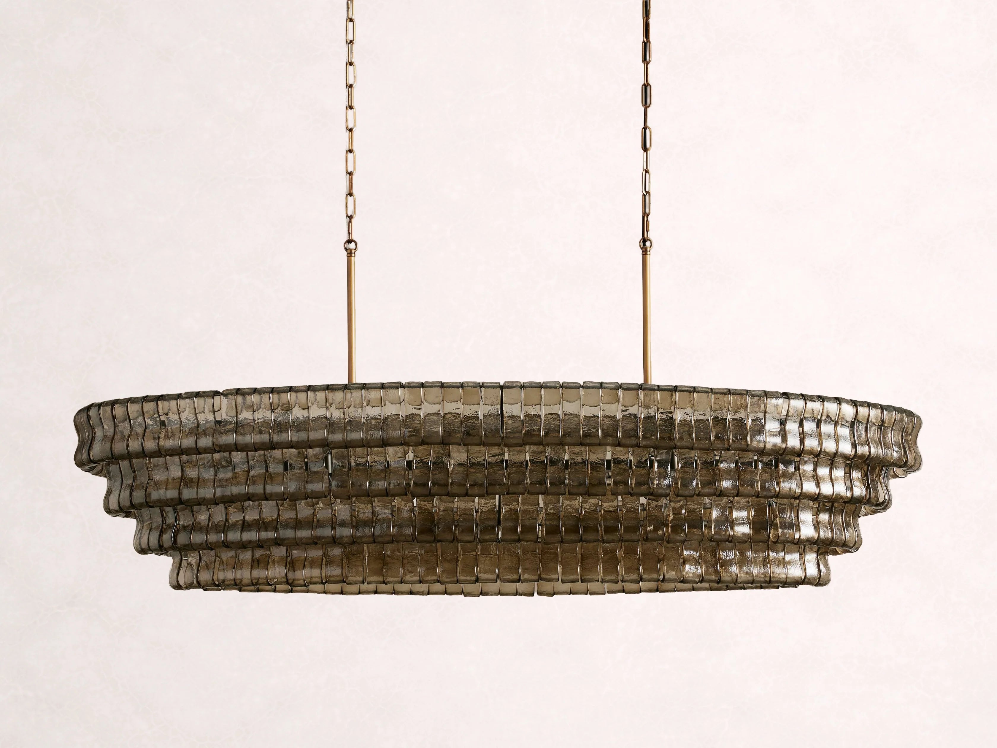 Ghiaccio Oval Chandelier