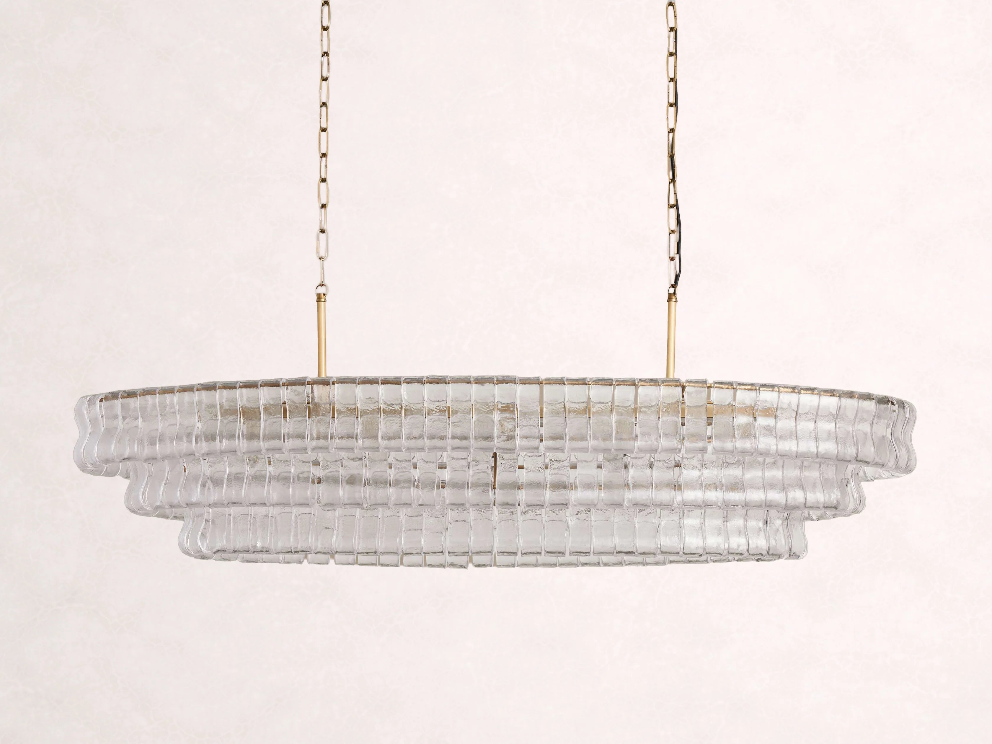 Ghiaccio Oval Chandelier
