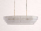 Ghiaccio Oval Chandelier