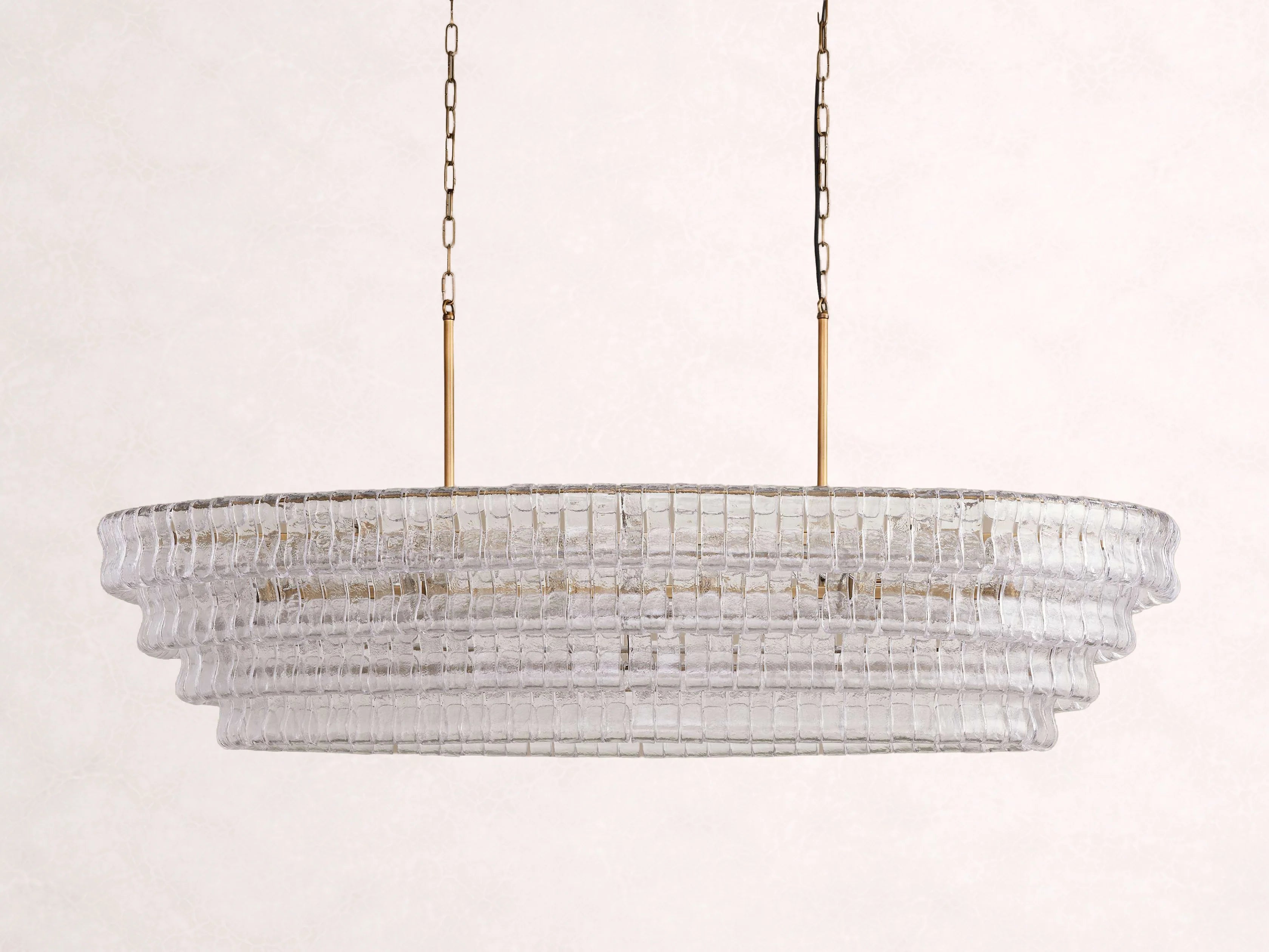 Ghiaccio Oval Chandelier