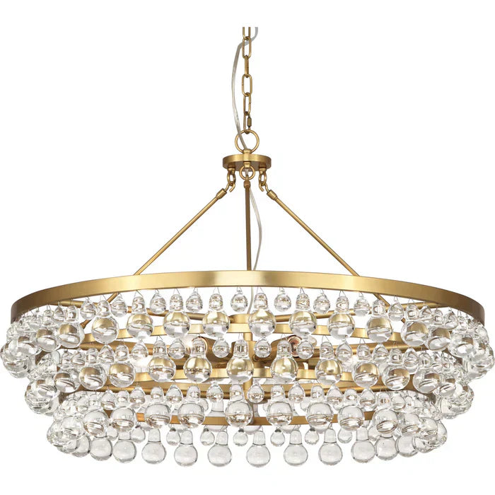 Cally 6 Light Chandelier 35"