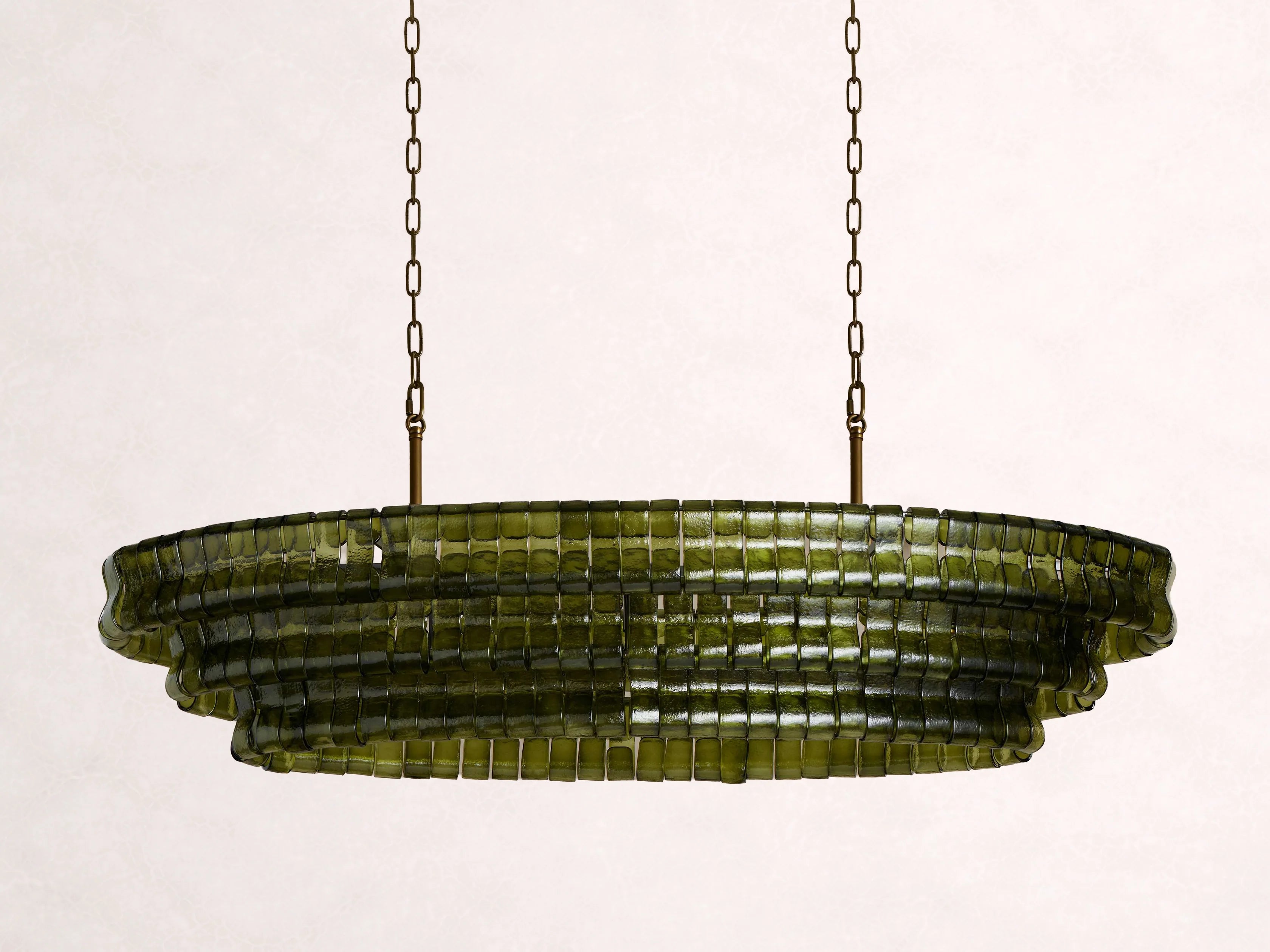Ghiaccio Oval Chandelier