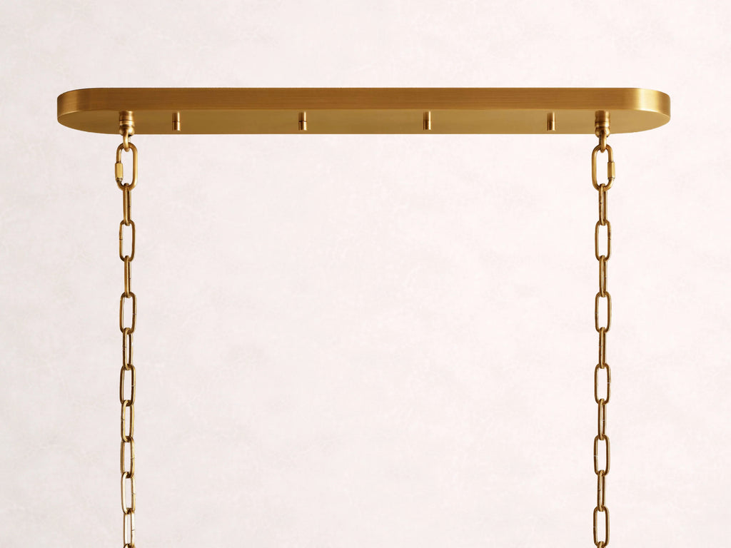 Ghiaccio Oval Chandelier