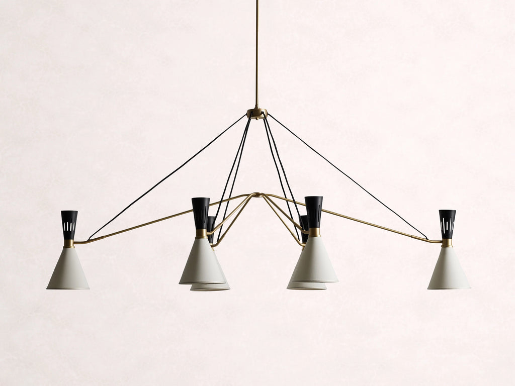 Ramsey 6-Light Linear Chandelier