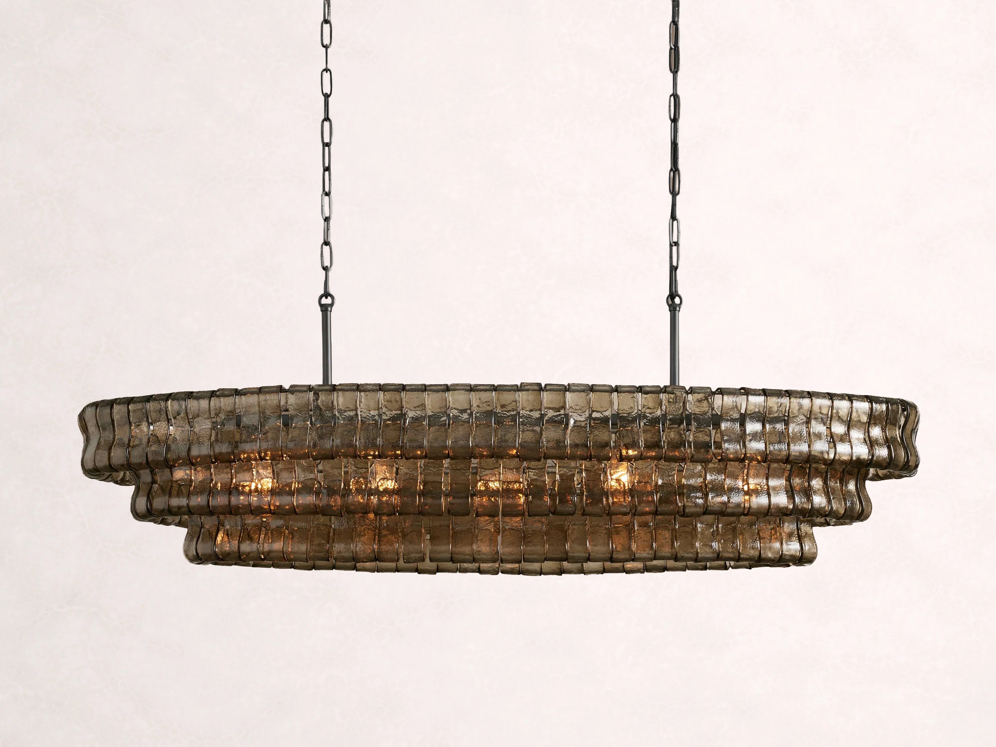 Ghiaccio Oval Chandelier