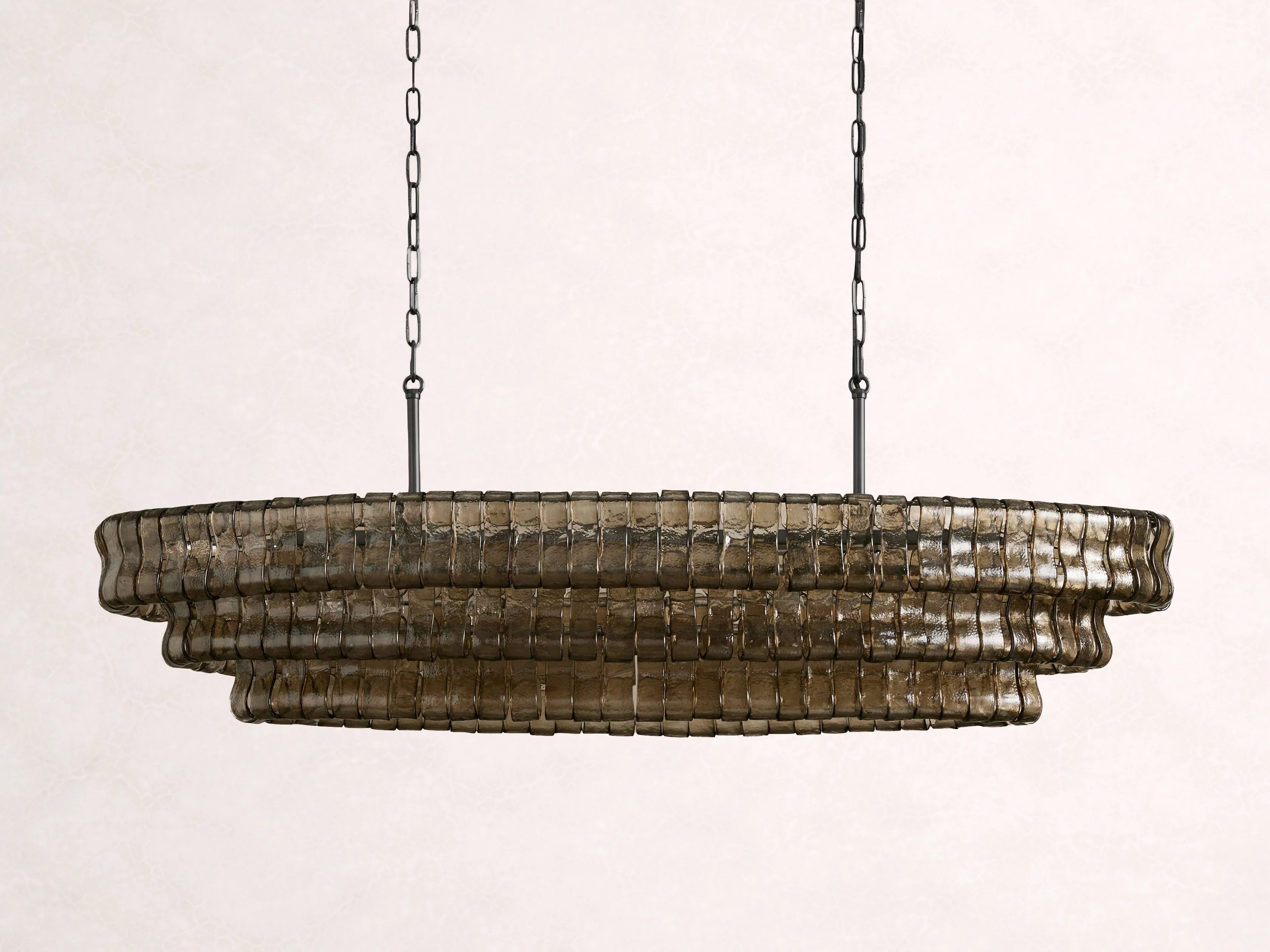 Ghiaccio Oval Chandelier