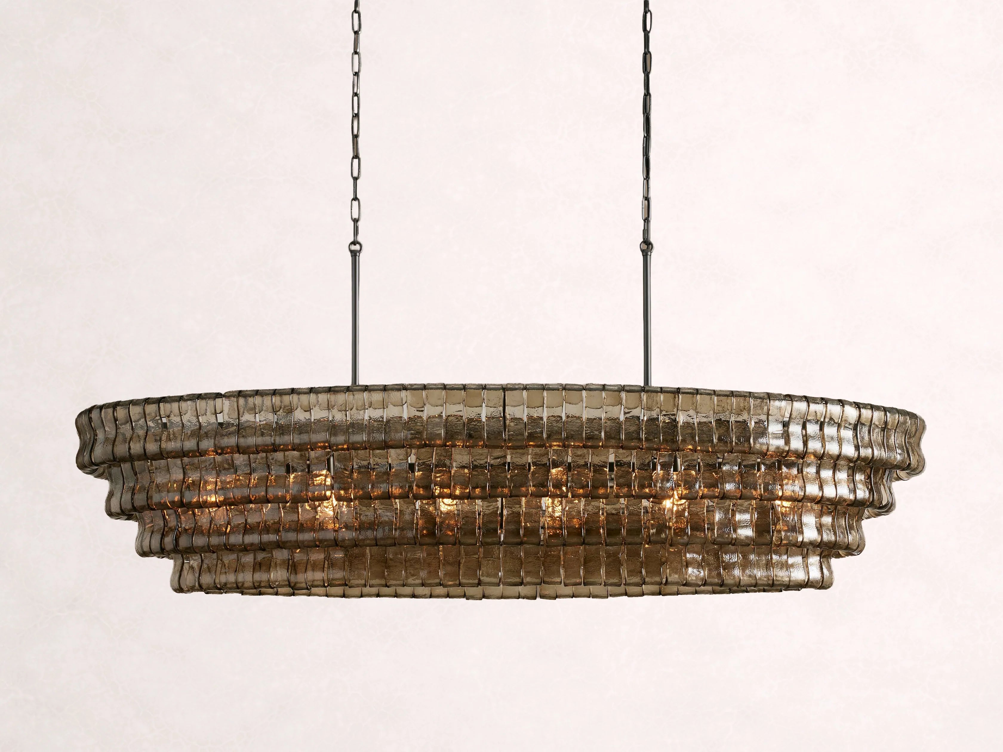 Ghiaccio Oval Chandelier