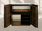 Finnley Plinth Bar Cabinet
