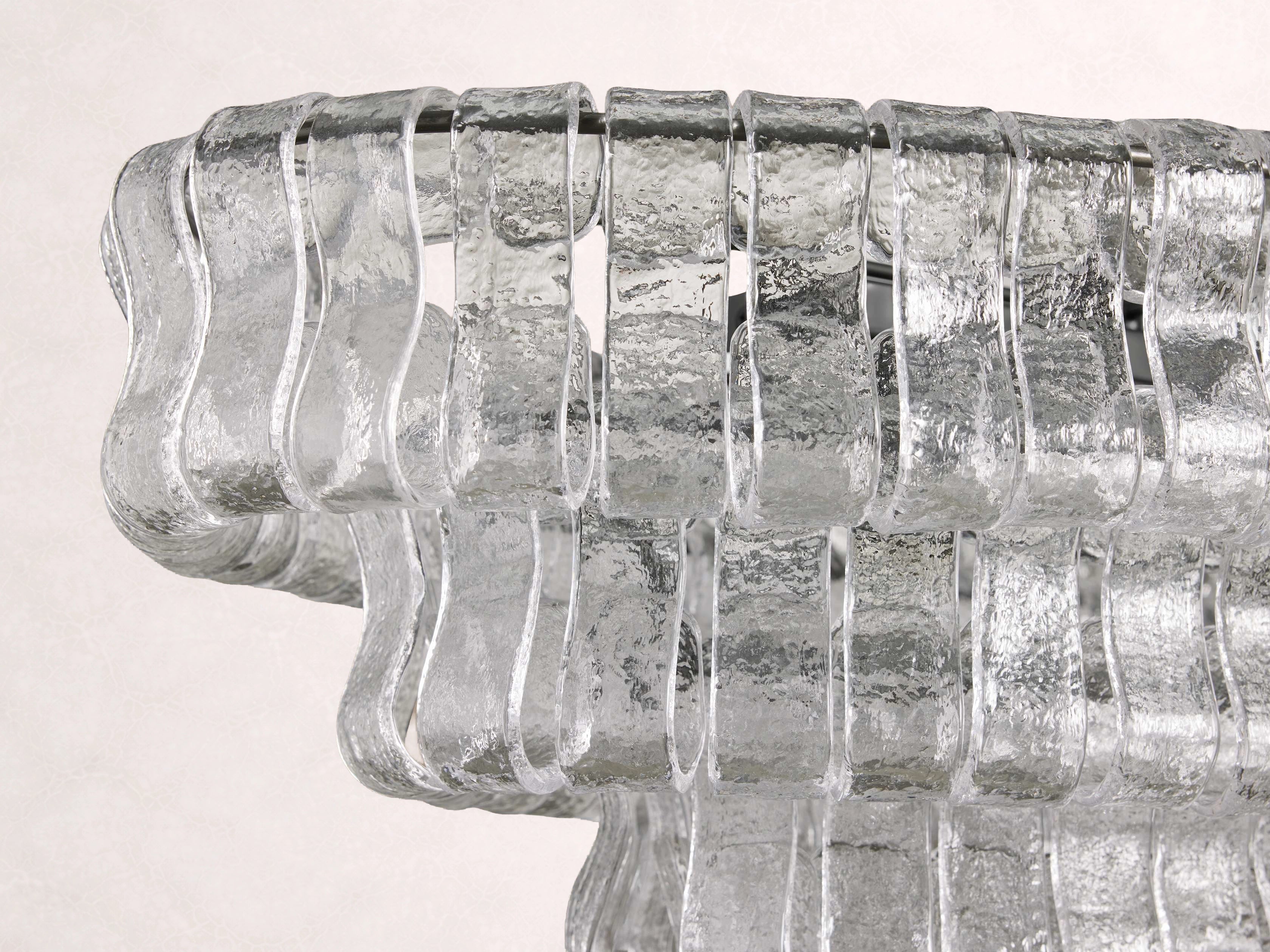 Ghiaccio Oval Chandelier