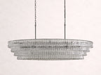 Ghiaccio Oval Chandelier