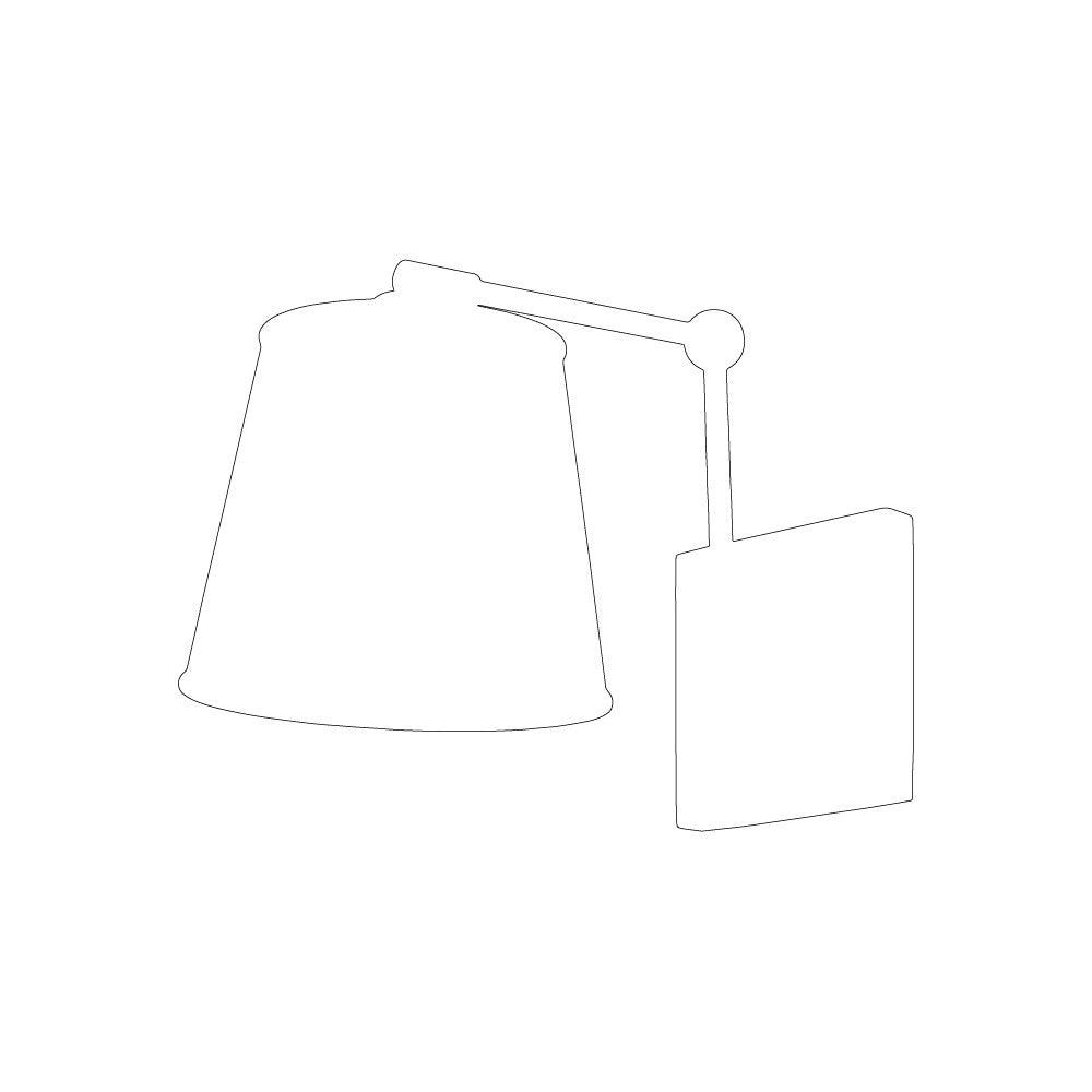Watson Wall Sconce 49020 technical dimension drawing