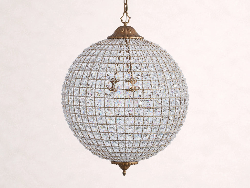 Poppy Round Chandelier