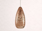 Edda Cascade Teardrop Mercury Glass Pendant