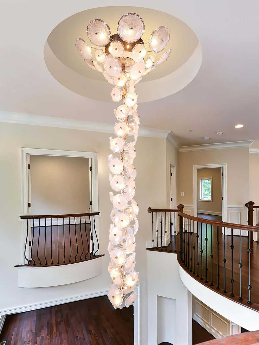 Nenufar Water Lily Branch Chandelier 23.6-Inch31.5"