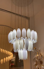 Elegant Flower Chandelier for Foyer / Staircase