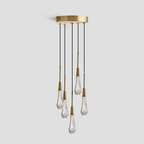 Soltaire Cluster Crystal Pendant 3 Light 5 Light 7light