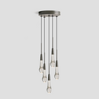 Soltaire Cluster Crystal Pendant 3 Light 5 Light 7light