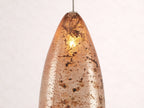 Edda Cascade Teardrop Mercury Glass Round Chandelier 23-Inch35-Inch