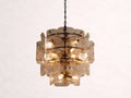 Blaire Round Glass Chandelier 32-Inch