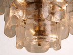 Blaire Round Glass Chandelier 32-Inch